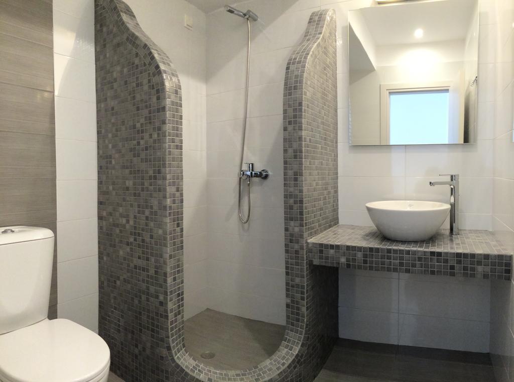 Aigli Villa ثيرا الغرفة الصورة